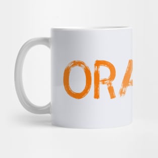 Orange Mug